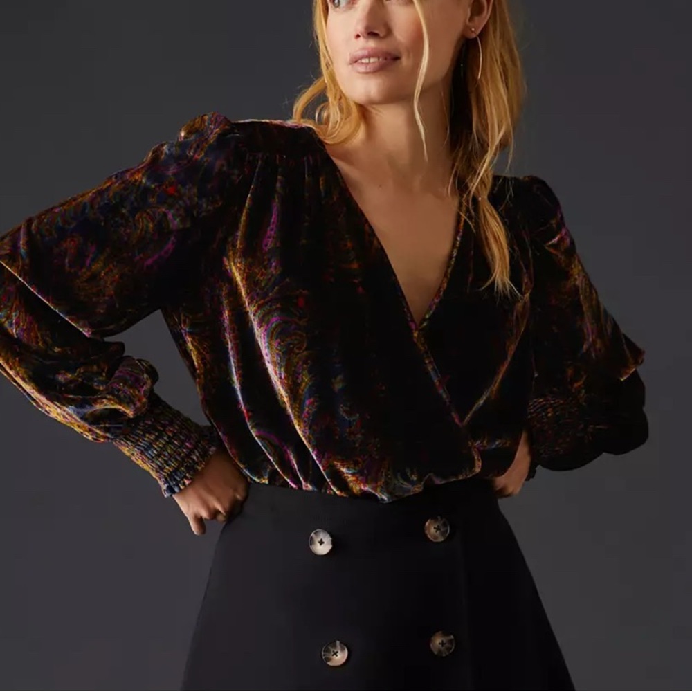 Women’s Anthropologie  Long‎ sleeve   Blouse *New with Tags